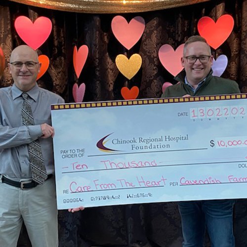 Chinook Regional Hospital Donation